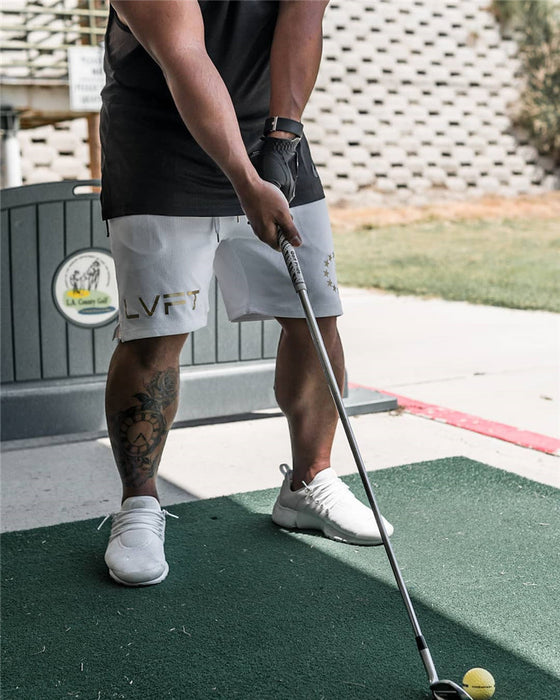 Pantalones cortos deportivos de malla para hombre, de secado rápido, transpirables, para correr y entrenar