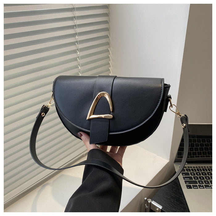 Sac à bandoulière de luxe, élégant, de niche, en forme de selle