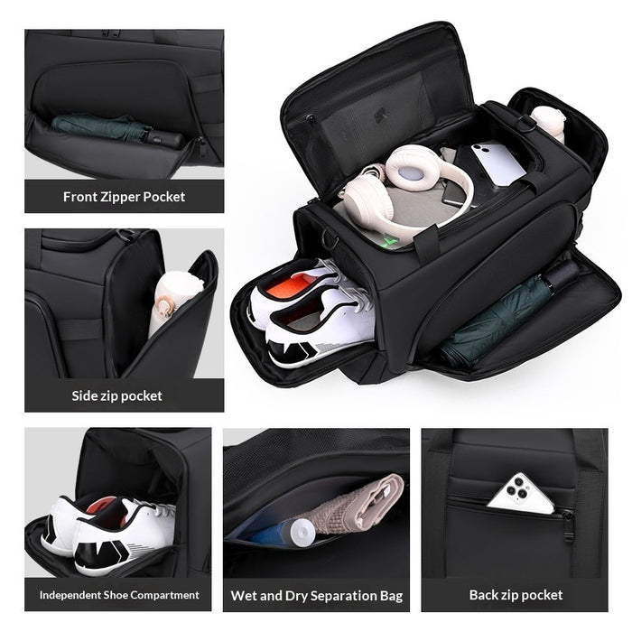 Men's Casual Lightweight Travel Tote Bag