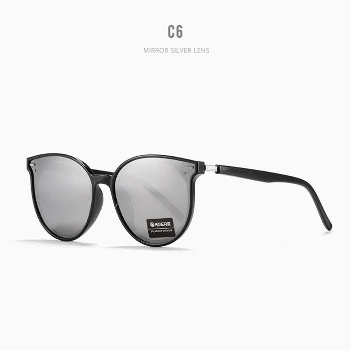 Cat Eye Large Frame UV Protection Polarized Sun Glasses