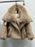Womens Down Jacket With A Luxurious Cashmere Fur And Raccoon-Fur Collar