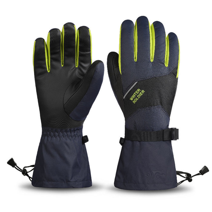 Gants de ski d'hiver en nylon