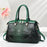 Patent Leather Large-Capacity Commuter Handbag European And American Style