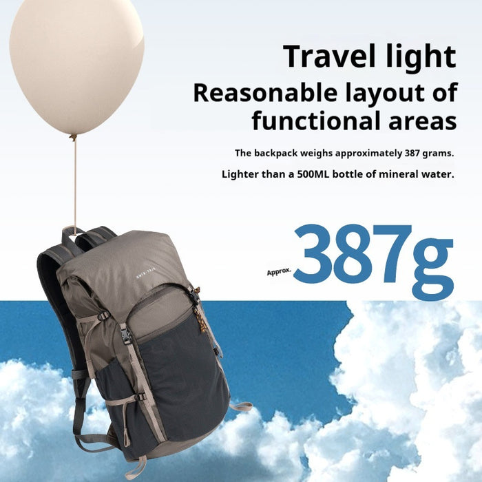 Sac à dos de randonnée professionnel imperméable et pliable pour l'alpinisme