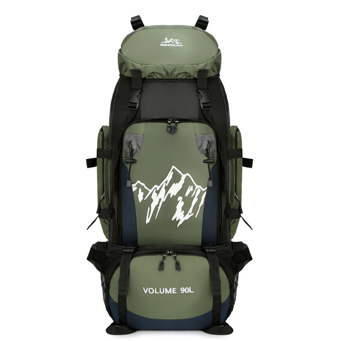 New Outdoor Mountaineering Bag Large Capacity Lightweight Waterproof Professional Hiking Camping Backpack