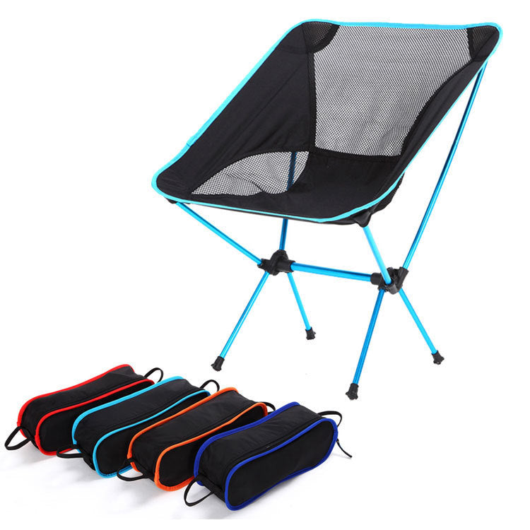 Silla plegable ultraligera de viaje, superdura, de alta capacidad, para acampar al aire libre, portátil, para playa, senderismo, picnic, herramientas de pesca, silla