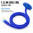 Dual-Tube Upgrade Underwater Breathing Valve Surface Air Tube for Snorkeling & Freediving Practice Soft Mouthpiece