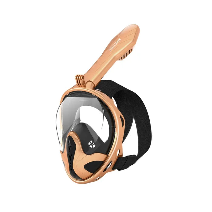 XIAOTREE New Underwater Diving Anti-Fog Full-Face Snorkeling Mask, Snorkel Breathing Mask, Safe and Waterproof