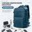 Sac à dos de voyage cabine avion Ryanair, sac à dos de compression sous vide, sac à dos pour hommes et femmes, sacoche pour ordinateur portable, sac à main