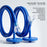 Dual-Tube Upgrade Underwater Breathing Valve Surface Air Tube for Snorkeling & Freediving Practice Soft Mouthpiece