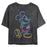 Junior's Disney Neon Mickey Mouse Outline Mineral Wash Crop Top