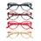Gafas de lectura para mujer, diseño ojo de gato, ligeras, irrompibles, presbicia, con bisagra de resorte