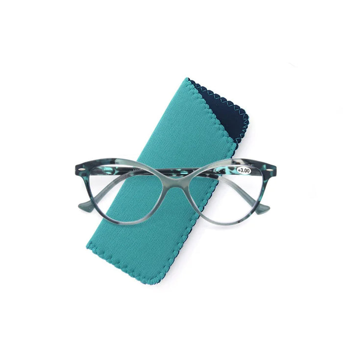 Lunettes de lecture pour femmes petits visages, œil de chat, vintage, mode, monture œil-de-chat rétro, verres clairs, ultra-légères, dioptrie +1.25 +2.0