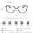 Gafas de bloqueo de luz azul para mujer VIVIBEE estilo ojo de gato, montura para ordenador de oficina, modelo femenino de leopardo, señoras 2026, gafas de moda