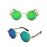 VIVIBEE 2026 Trend Black Red Round Punk Sunglasses Women Hip Hop Sun Glasses Men Steampunk Goggle Luxury Rock Accessories