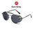 VIVIBEE Steampunk Sunglasses Men 2026 Trending Gothic Round Alloy Red Metal Punk Goggles Retro Party Sun Glasses