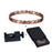 Vinterly Magnetic Pure Copper Bracelets for Women 6.5mm Vintage Chain Health Energy Magnet Arthritis Pain Relief Women Jewelry