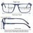 SHINU Lunettes de Lecture Progressives Multifocales Hommes Presbytie Hypermétropie Lunettes Multifocales Avec Ordonnance Lentille CR39