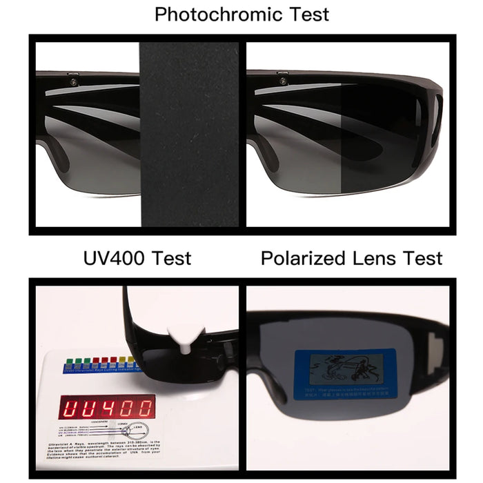 VIVIBEE Lunettes de soleil polarisées à clipser sur lunettes de vue, pour hommes, de conduite, protection UV400, photochromiques, pour la pêche, les activités de plein air, femmes