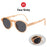 VIVIBEE Women Square Folding Sunglasses 2026 Trending Product Black UV400 Spring Hinge Eyewear Men Retro Mirror Red Sun Glasses