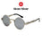VIVIBEE 2026 Trend Black Red Round Punk Sunglasses Women Hip Hop Sun Glasses Men Steampunk Goggle Luxury Rock Accessories