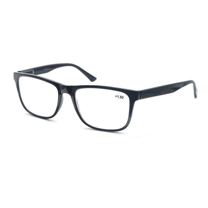 Oversized Reading Glasses Men Big Head Readers Women XL Eyeglasses Wide Square Large Read Glasses With Spring Hinge Clear Vision