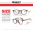 VIVIBEE Small Size Blue Light Filter Glasses Men Leopard Square Frame Gaming UV400 Blue Ray Blocking Computer Women Eyeglasses