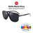 VIVIBEE Men Photochromic Night Vision Sunglasses Color Change Transition 2026 Yellow Big Sun Glasses Oversized Polarized Goggles
