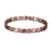 Vinterly Magnetic Pure Copper Bracelets for Women 6.5mm Vintage Chain Health Energy Magnet Arthritis Pain Relief Women Jewelry