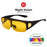VIVIBEE Lunettes de soleil polarisées à clipser sur lunettes de vue, pour hommes, de conduite, protection UV400, photochromiques, pour la pêche, les activités de plein air, femmes