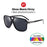 VIVIBEE Men Photochromic Night Vision Sunglasses Color Change Transition 2026 Yellow Big Sun Glasses Oversized Polarized Goggles