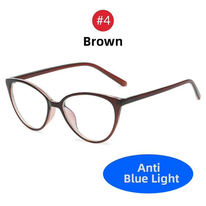 Gafas de bloqueo de luz azul para mujer VIVIBEE estilo ojo de gato, montura para ordenador de oficina, modelo femenino de leopardo, señoras 2026, gafas de moda