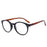 Reading Glasses Women Round Frame PC Reading Glasses for Men Spring Hinge