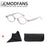 Women Round Classic Frame Presbyopic Glasses for Reading Men Reading Glasses Lightweight Spring Hinge with Diopter +1.0 to +4.0