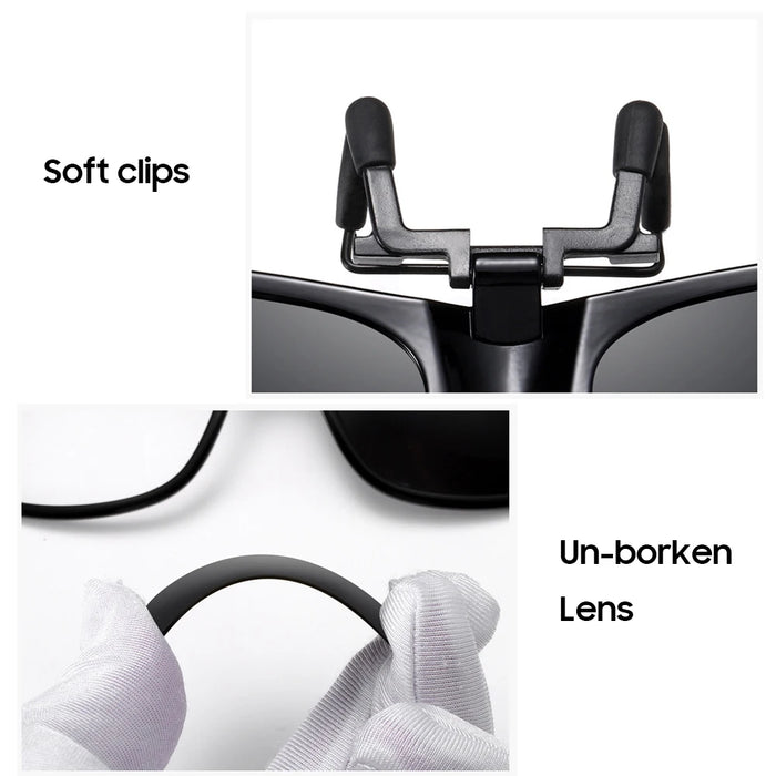 VIVIBEE 2026 Polarized Pilot Flip Up Clip on Sunglasses Men Photochromic Polarised Women Sun Glasses Color Change Night Driving