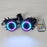 Gafas LED Pixel Pro con lentes caleidoscópicas, más de 350 modos, luces intensas, EDM, DJ, fiesta, disfraz, gafas de sol, Halloween