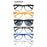 Lunettes de Lecture Surdimensionnées Hommes Femmes Monture Rectangulaire Lunettes de Soleil de Lecture Charnière à Ressort Légères à Porter avec Dioptrie +1.0 - +4.0