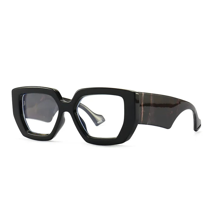 Montures de lunettes de femme bloquant la lumière bleue verres optiques verts transparents monture tendance lunettes de vue d'ordinateur