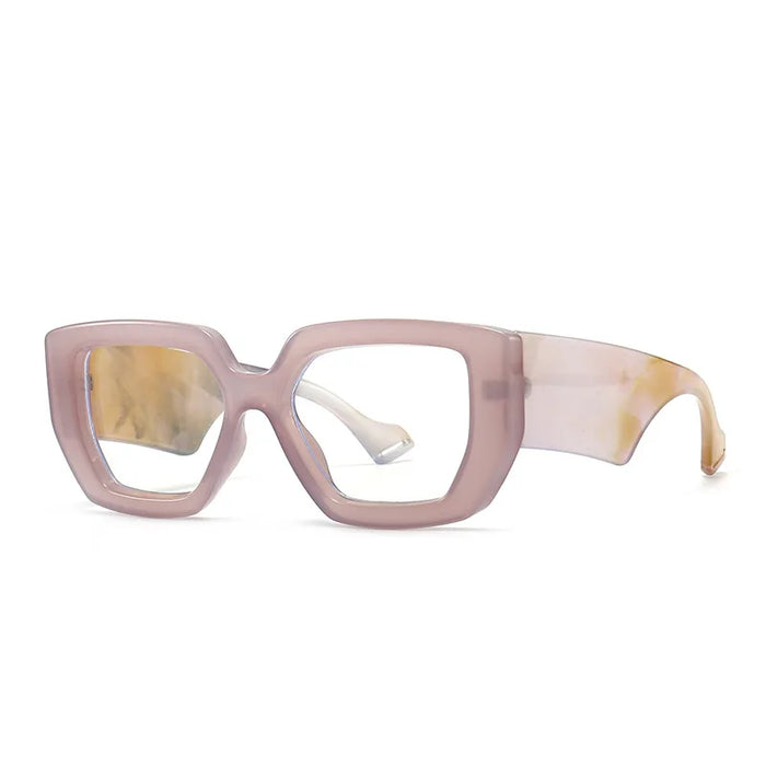 Montures de lunettes de femme bloquant la lumière bleue verres optiques verts transparents monture tendance lunettes de vue d'ordinateur