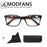 Oversized Reading Glasses Women Rectangle Leopard Frame Readers Presbyopic Eyeglasses Magnification Strength +1.0 to+4.0