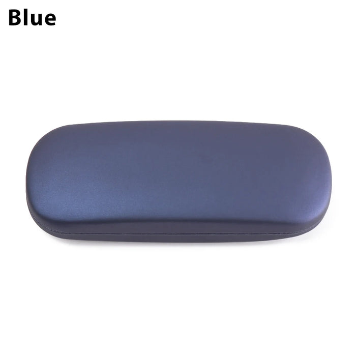 1PC Unisex Hot Leather Eyewear Protector Waterproof Hard Frame Eyeglass Pouch Reading Glasses Box Portable Spectacle Cases
