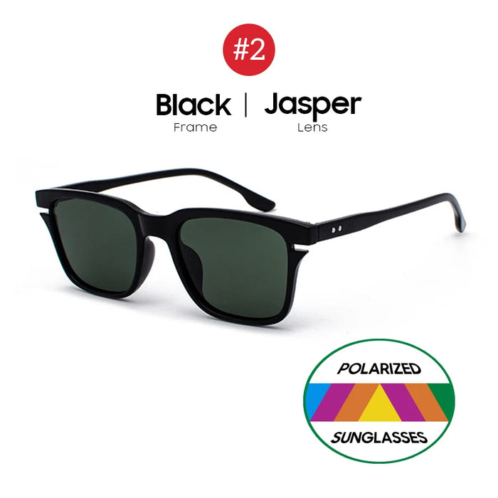 VIVIBEE Vintage Leopard Polarized Sunglasses Men Retro Small Square Women Sun Glaases 2026 UV400 High Quality Driving Shades