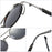 VIVIBEE Lunettes de soleil Steampunk Homme Rondes Lentilles Rouges Lunettes de soleil Punk Noir Métal Style Gothique 2026 Nouveaux Produits Femme Protection UV400