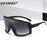 Máscara protectora con visera, gafas de sol para mujer y hombre, gafas de sol grandes con montura de una pieza, gafas a prueba de viento, lentes deportivos UV400 Gafas