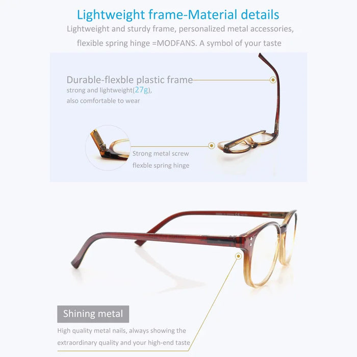 Reading Glasses Women  High Quality Round Frame Eyewear Including Sun Magnifying  Fashion Glasses