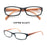Reading Glasses Women Rectangular Frame Readers Eyeglasses Wood-Look Printed Legs for Mens Presbyopic Glasses +1.0+2.0+3.0+4.0