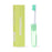 1 cepillo de dientes plegable de plástico blando para exteriores, cepillo de dientes útil para limpieza bucal, portátil para viajes de negocios y acampada
