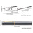 1PC Unisex Compact Mini Slim Pen Reading Glasses Metal Small Tube Spring Hinged Reader Eyeglasses with Portable Clip Case1.0~4.0