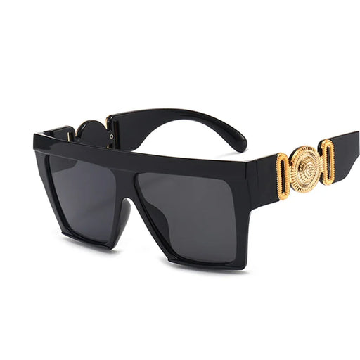 Gafas de sol cuadradas grandes para mujer, moda, nuevas, vintage, de marco grande, gafas de sol para hombre, UV400, Oculos Gafas De Sol