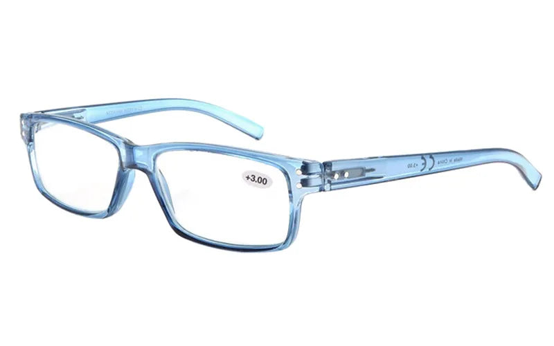 Gafas de Lectura para Hombre y Mujer, Diseño Cuadrado, Montura de Alta Calidad, Lentes de Lectura con Bisagra de Resorte, Gafas de Sol de Lectura +1.0~+4.0